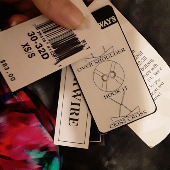 Tie dye bikini top - Picture 3 of 7